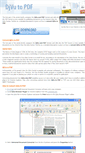Mobile Screenshot of djvu-to-pdf.com