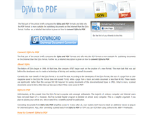 Tablet Screenshot of djvu-to-pdf.com